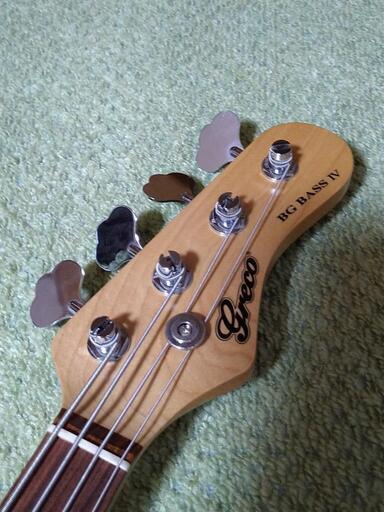 日本製 グレコ エレキベース GrecoBGB-1500, Walnut