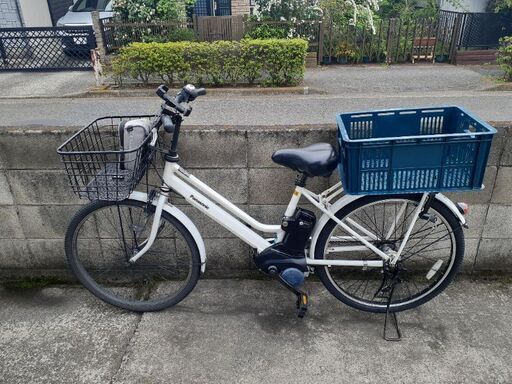 中古 電動自転車 Panasonic ティモs 16ahのバッテリー2個付き