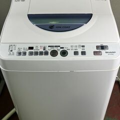 SHARP　洗濯機　2014年製　5.5kg　ES-TG55L-A