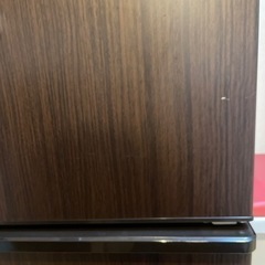 AQUA 冷蔵庫　木目調ブラウン