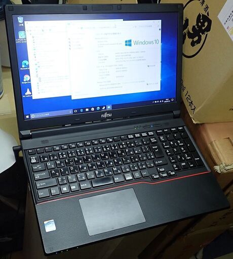 札幌 富士通 ノートパソコン LIFEBOOK A574/KX FMVA08030P CPU セレロン 2950M メモリ4GB SSD128GB win Pro 中古