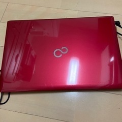 FUJITSU LIFEBOOK AH42/W ノートパソコン　RED