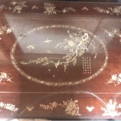 韓国伝統工芸品　韓国螺鈿座卓