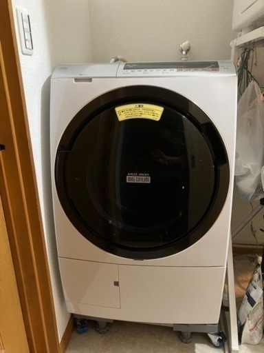 HITACHI BIG DRUM 11㌔　洗剤、柔軟剤自動投入タイプ