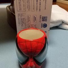 スパイダーマンのマグカップ