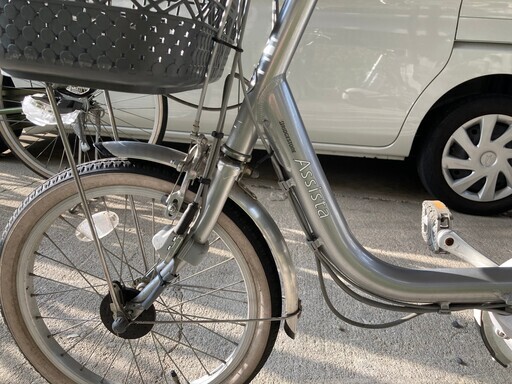 ブリヂストン　電動三輪車　アシスト　バッテリー新品に交換