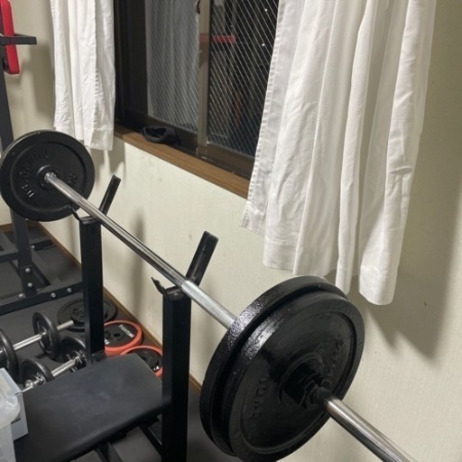 ベンチプレス110キロセット