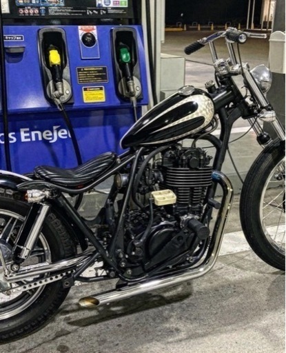 sr400 カスタム チョッパー ボバー ジョッキーシフト