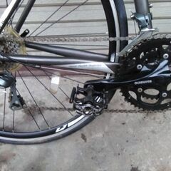 ロードバイク あさひ PRECISION 16段変速 アルミ グレー 配送無料