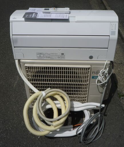☆富士通 FUJITSU AS-R28K-W nocria インバーター冷暖房エアコン ノクリア◆2020年製・自動おそうじ機能搭載