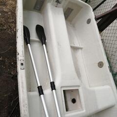 はちはん　FRPボート　鬼にゴムボー　２馬力エンジン　高圧ポンプ