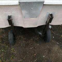 はちはん　FRPボート　鬼にゴムボー　２馬力エンジン　高圧ポンプ