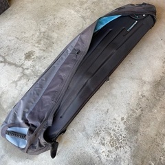 Terzo テルッツォ (by PIAA) ルーフボックス 570L バミューダフレックス ブラック×グレー 両開き 折り畳みタイプ イージークランプ取付 EA570BFX　キャンプ