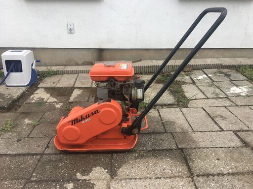 三笠　プレートランマー　MVC60CE　60Kg　転圧機　3.5馬力