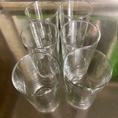佐々木硝子　強化グラス　6個