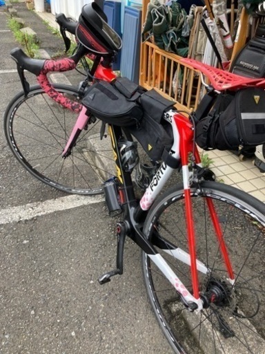 ◼️【現状品】改造ロードバイク SHIMANO 105 公式 ICAN カーボン 