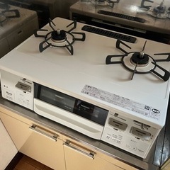 (ほぼ未使用)リンナイ ガスコンロ グリル付ガステーブル