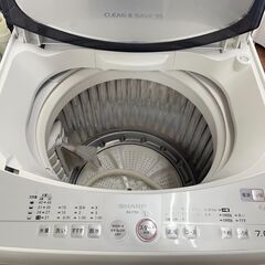 リサイクルショップどりーむ天保山店　No３４６９　洗濯機　７ｋｇ　２００９年製　シャープ　動作確認ＯＫ