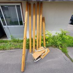 (取引決定済み)木製ブランコ二人用
