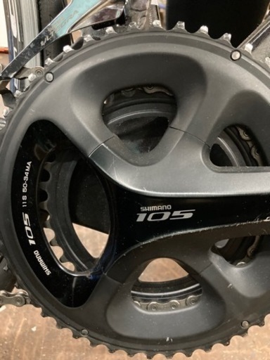 ◼️【現状品】改造ロードバイク SHIMANO 卸売 105 ICAN カーボン 