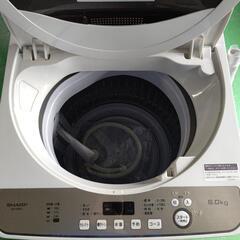 SHARP 全自動洗濯機 ES-GE6D 2020年 6キロ 激安