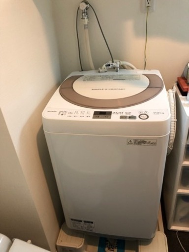 7月27-28日引取】シャープ洗濯機 - 洗濯機 