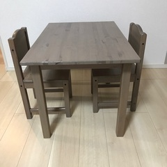 IKEA イケア　キッズ　こども　イス　テーブル　椅子　セット