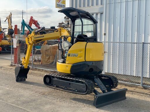ヤンマー　B20U　2トンクラス　平成28年式　小旋回　4Wayマルチ　ミニ油圧ショベル　ユンボ　バックホー　茨城県　H3