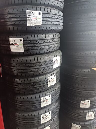 クレジット決済可！新品ブリヂストンタイヤ185/65R15★4本工賃込￥38,000(税込)　2022年製ブリヂストンタイヤNEXTRY コンパクトカー用サイズ 185/65R15★4本と1台分組換え工賃込・今だけ特価!!