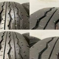 【BS RD-613 195/80R15 107/105L LT】夏タイヤ【Weds ADVENTURE 15インチ 6J6HPCD139.7+33】2018年製 ハイエース等　(VTN628)クレジットカード QRコード決済可能