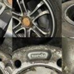 【BS RD-613 195/80R15 107/105L LT】夏タイヤ【Weds ADVENTURE 15インチ 6J6HPCD139.7+33】2018年製 ハイエース等　(VTN628)クレジットカード QRコード決済可能