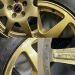 【BS BLIZZAK VRX 215/45R17】スタッドレス【BS Speedline 17インチ 7J5HPCD100+48】バリ溝 インプレッサ レガシィ等　(VTK563)クレジットカード QRコード決済可能 BS BLIZZAK VRX 215/45R17】スタッドレス【BS Speedline 17インチ