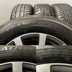 【TOYO TRANPATH mpZ 215/60R16】夏タイヤ【MANARAY SPORT ES 16インチ 6.5J5HPCD114.3+42】バリ溝 マークX等　(VTF593)クレジットカード QRコード決済可能
