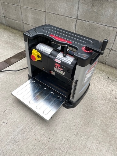 【動作OK・美品】 藤原産業 SK11 AUTO PLANER SWP-318 オートプレーナー 自動カンナ 説明書付 かんな 電動工具 最大切削幅318mm
