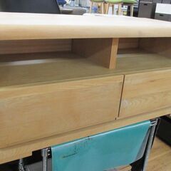 R437 天然木 テレビ台、TVラック、幅102cm