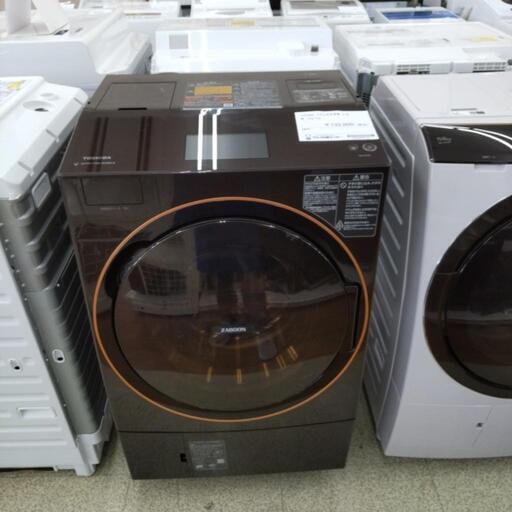 東芝 ドラム式洗濯機 TW-127X9L 2021年 タッチパネル t0002 