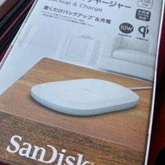 SanDisk ワイヤレスイヤホン チャージャー バックアップ 250GB 