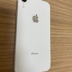 iPhoneXR 64G 白 SIMロック解除済