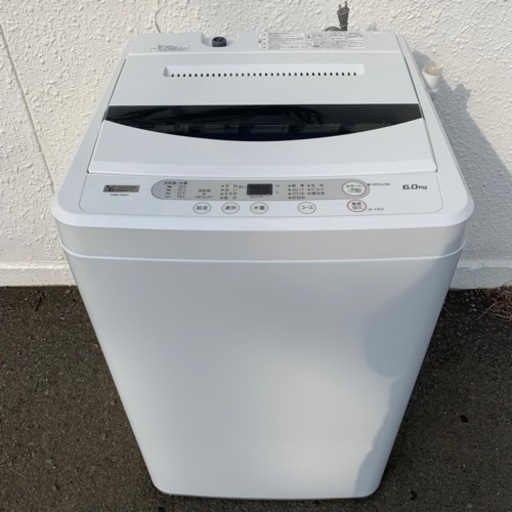 販売済 2019年製 洗濯機 ヤマダ電機 YWM-T60G1 6㎏ 菊TK