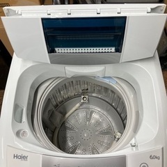 ★【中古品】Haier JW-K60M 洗濯機 6.0kg 2017年製