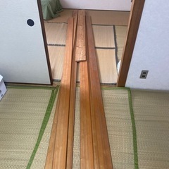 木材　床材　0円