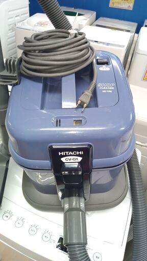 G5658　業務用掃除機　日立　CV-G1　2019年製　紙パック付属無し　付属品は画像に映っているものがすべてです　半年保障　送料A　札幌　プラクラ南9条店　カード決済可能 G5658 業務用掃除機 日立 CV-G1 2019年製 紙パック付属無し 付属品は