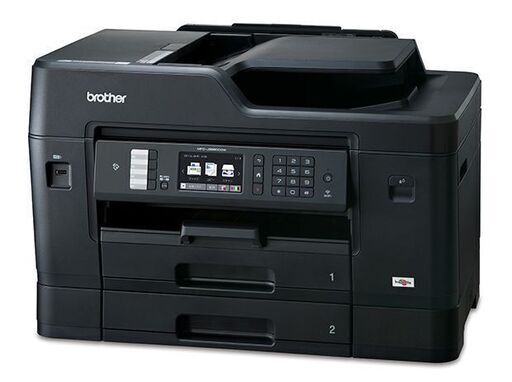 MFC-J6980CDW プリビオ ワークス 美品　大容量2段トレイ・多目的トレイ搭載　プリンター　FAX 高画質　黒　インク付き