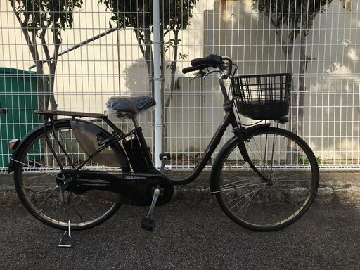 地域限定送料無料　パナソニック　ビビDX　8,9AH　子供乗せ　新基準　茶　パスウィズ　アシスタ　神戸市　電動自転車