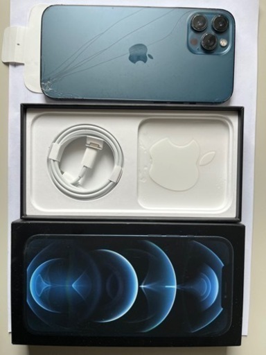 ジャンクiPhone12 Pro Max 割れSIMスロット無