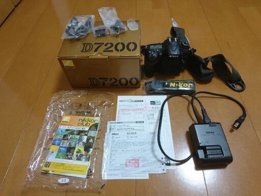 [一時商談中]ニコンD7200 ボディ[最終値引き]