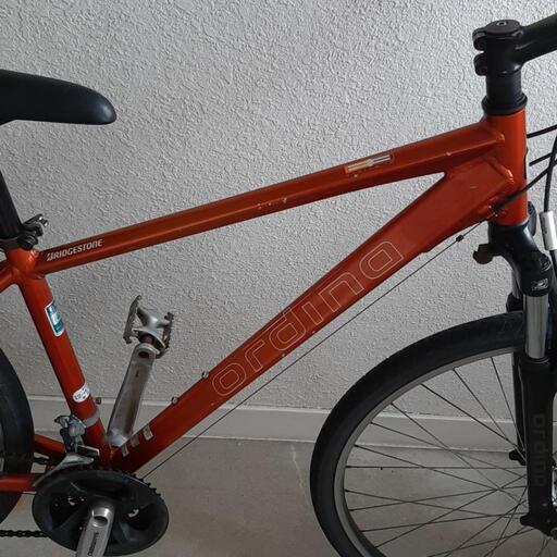 ブリジストン クロスバイク 自転車Ordino 700C 21速 420mm中古品の通販 