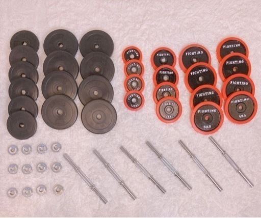 FIGHTING ROADダンベル トータル97.5kg セット
