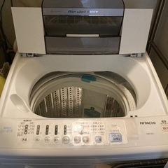 【取引中】洗濯機　まだまだ使えます、もらってください