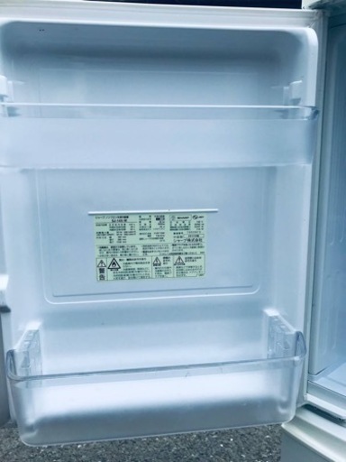 ET1613番⭐️SHARPノンフロン冷凍冷蔵庫⭐️